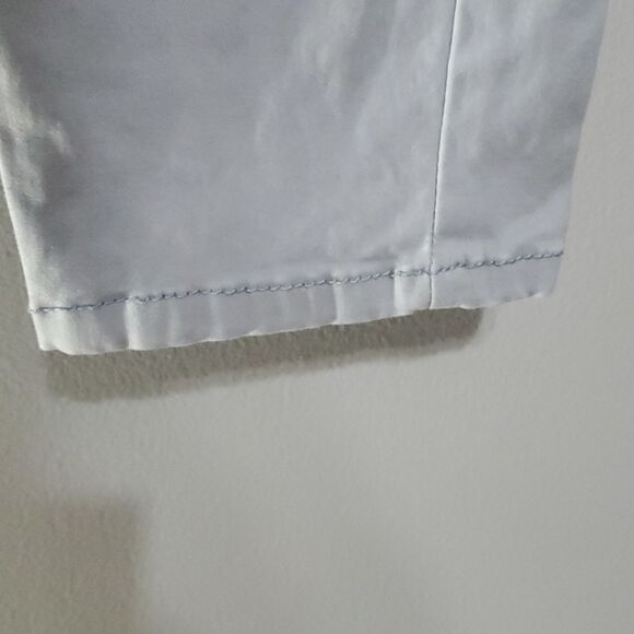 Buffalo David Bitton pants womens size 2 sky blue stretch skinny ankle grazer - Picture 6 of 12